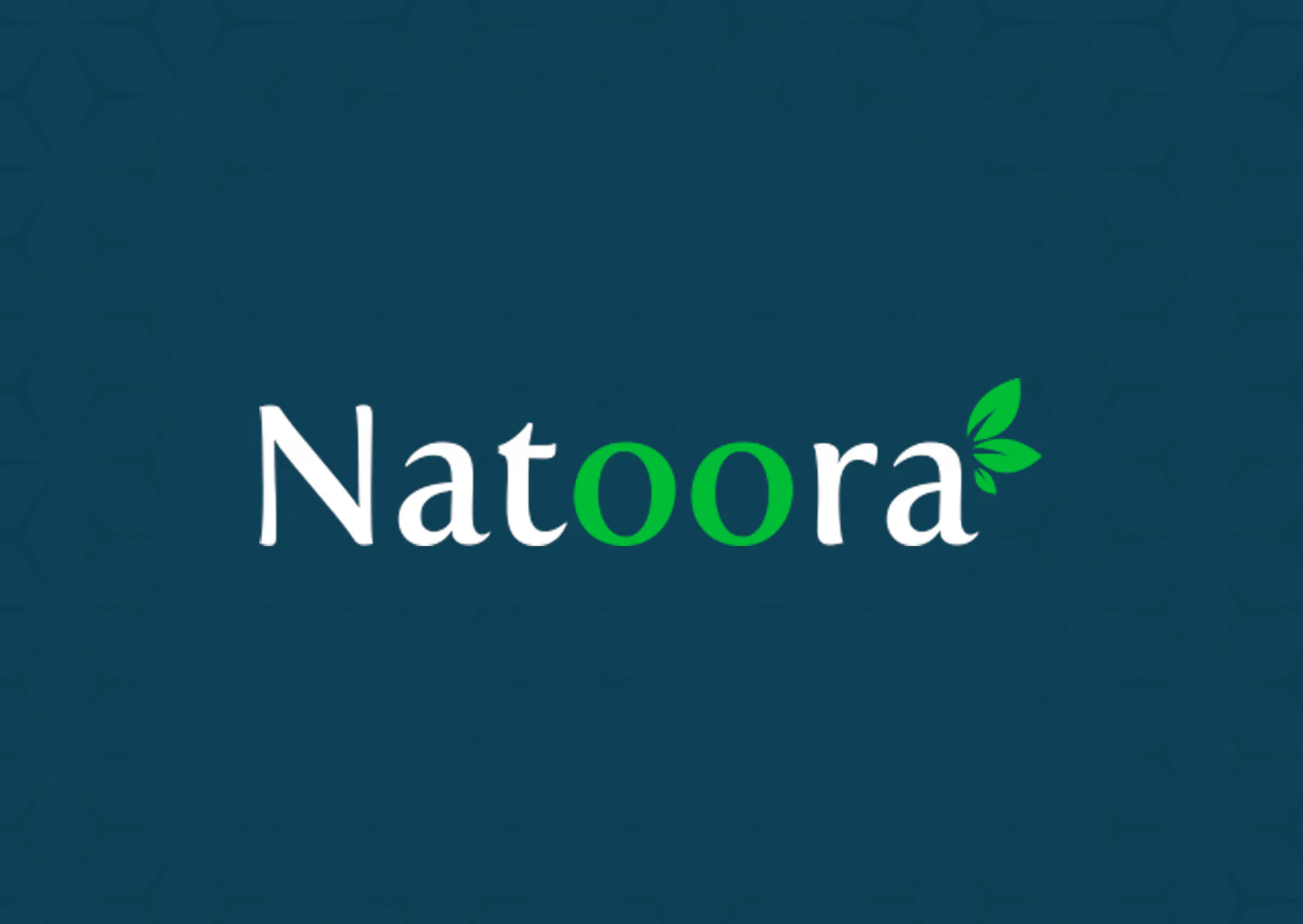 Natoora A6 promotional card back page design