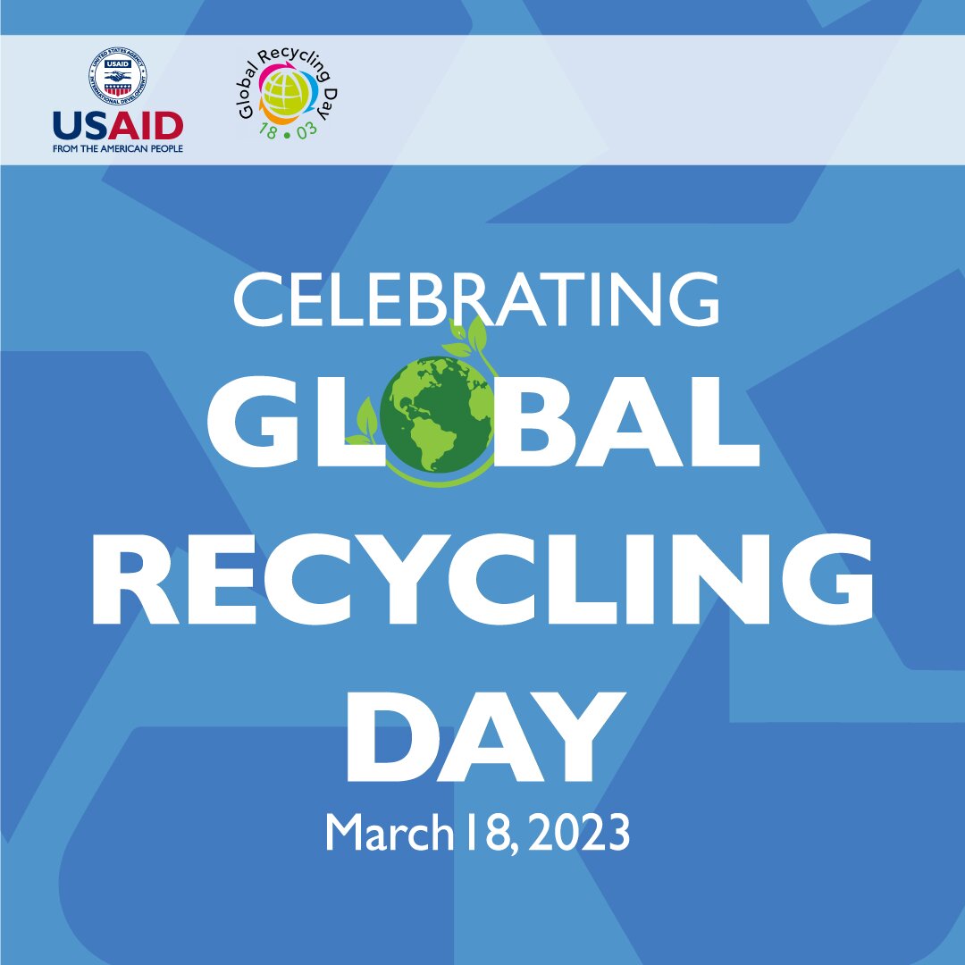 Global Recycling Day campaign creative