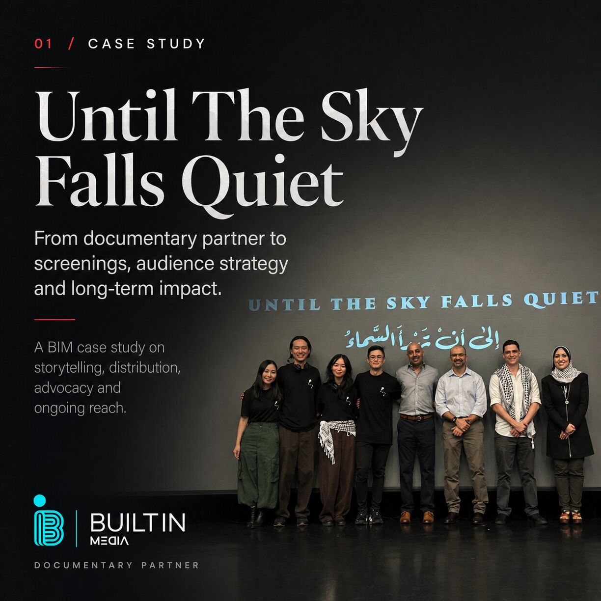Until The Sky Falls Quiet — BIM documentary partner case study cover